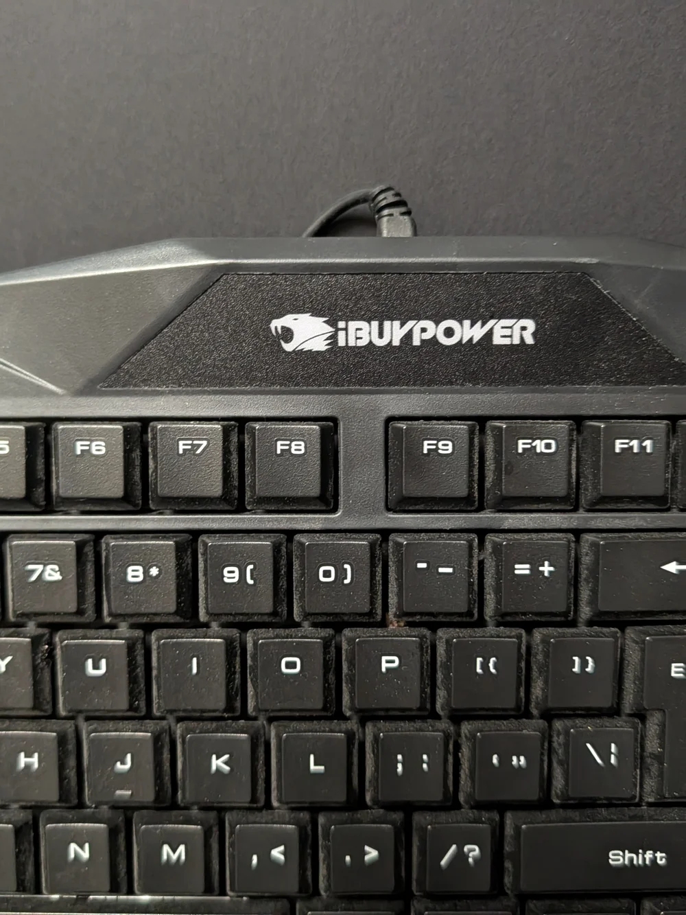 iBUYPOWER IBP-ARES E1 Wired Gaming Keyboard TESTED Working